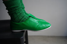 画像をギャラリービューアに読み込む, 【受注生産】JAZZスリッポンシューズ / グリーン