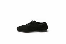 画像をギャラリービューアに読み込む, 【在庫あり】JAZZフラットシューズ(レディース) /ブラック(ヌバック)