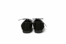 画像をギャラリービューアに読み込む, 【在庫あり】JAZZフラットシューズ(レディース) /ブラック(ヌバック)