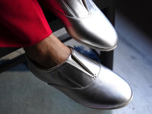 画像をギャラリービューアに読み込む, 【受注生産】JAZZスリッポンシューズ / シルバー