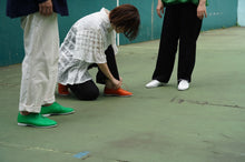 画像をギャラリービューアに読み込む, 【受注生産】JAZZフラットシューズ /グリーン